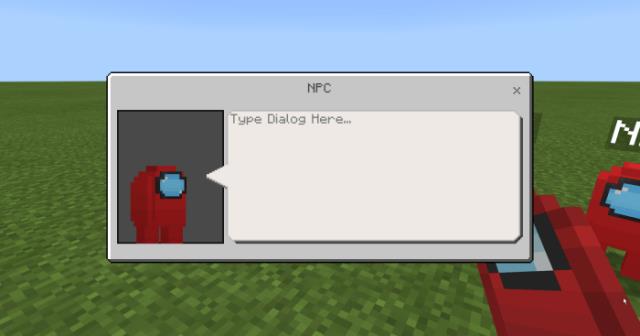 Возможность настроить диалоговое окно при разговоре с NPC