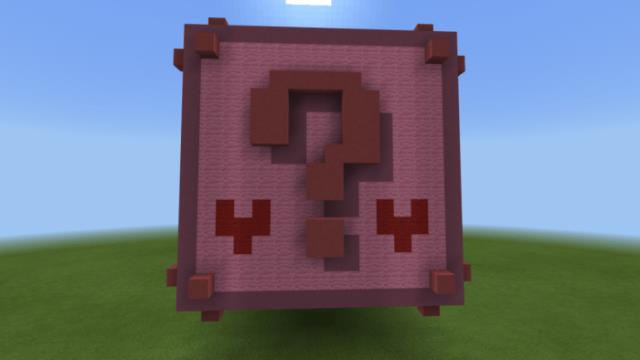 Розовый лакиблок