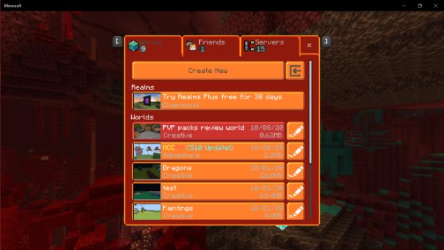 скриншот меню 5