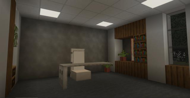 Очень красивый и минималистично оформленный интерьер комнаты