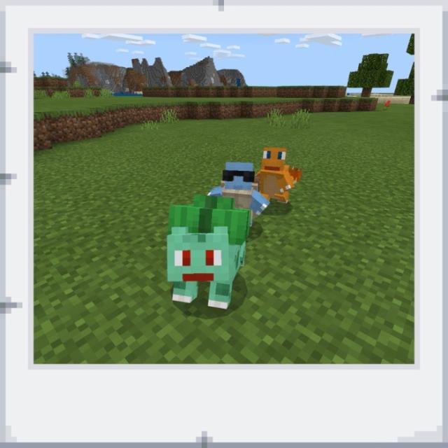 Сквиртл, бульбазавр и чармандер