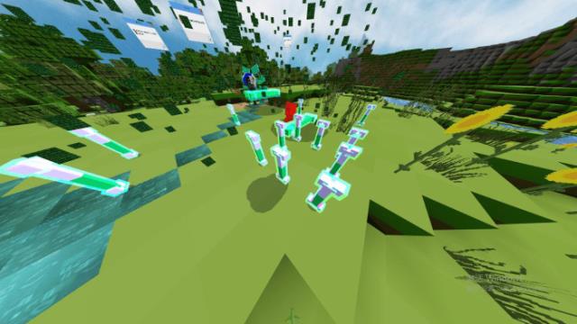 Огромные кости падают на врагов и наносят 100 урона