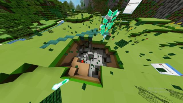 Огромный провал в земле, созданный землетрясением Ксанса