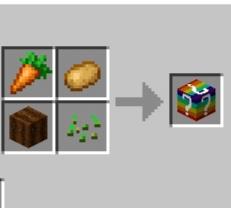 Рецепт крафта радужного лакиблока