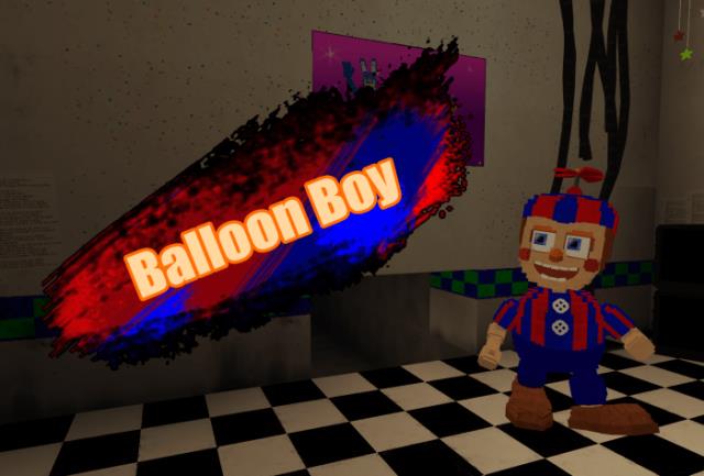 Аниматроник - Надувной мальчик