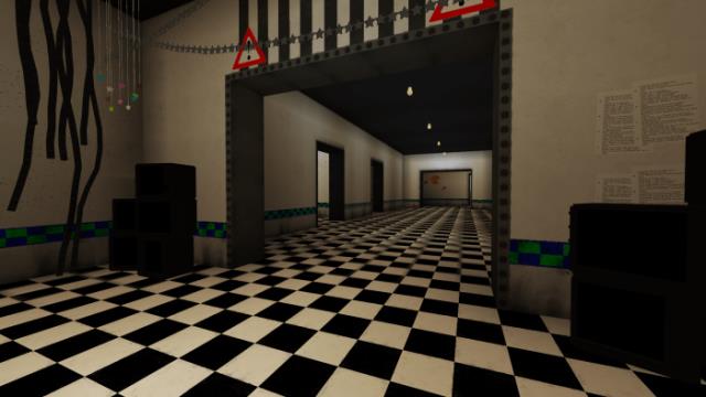 Красивое помещение для аниматроников