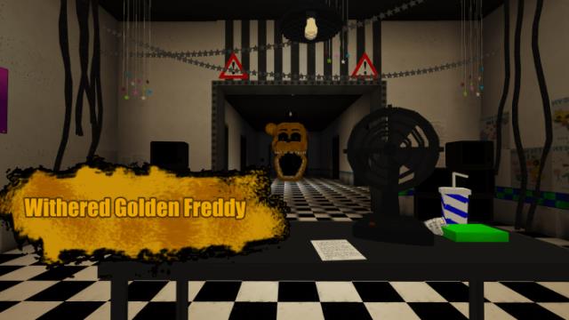 Аниматроник - Иссушенный Золотой Фредди