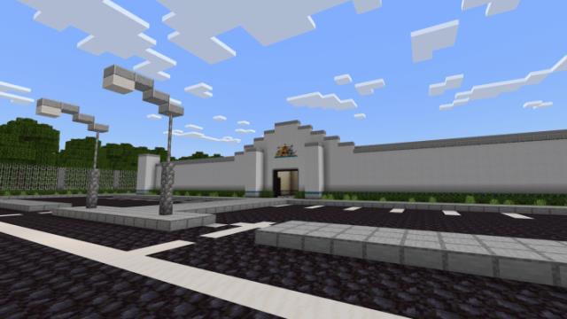 Карта с огромным павильоном