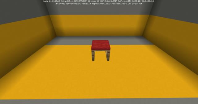 Красное шерстяное кресло