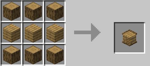 Дубовый шкафчик крафт