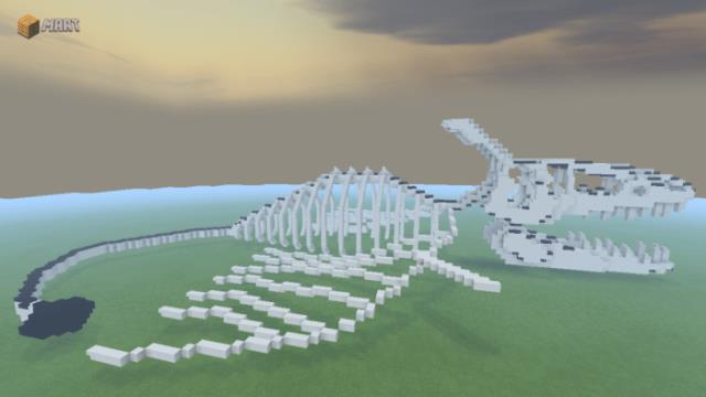 Спаун скелета чаризарда