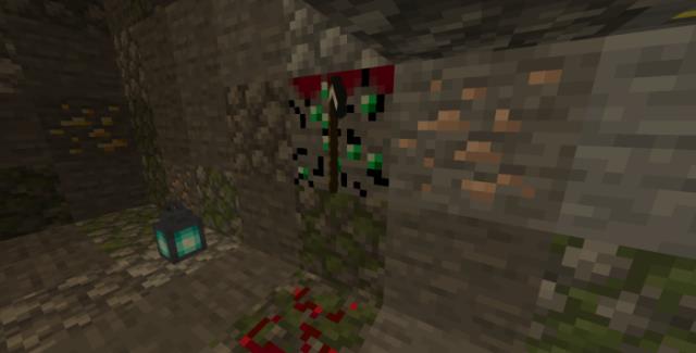 руда в пещере