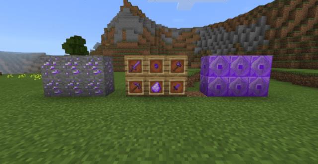 Занитовая руда и предметы, которые можно из неё создать