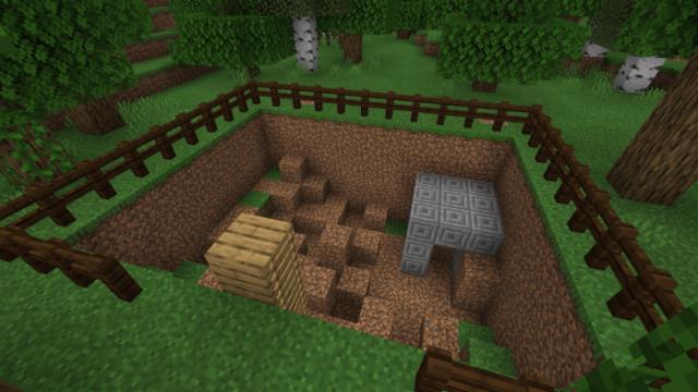 Место раскопок