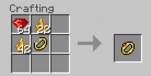 Рубиновое кольцо с топазом