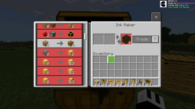 Крафт новых элементов у создателя чернил