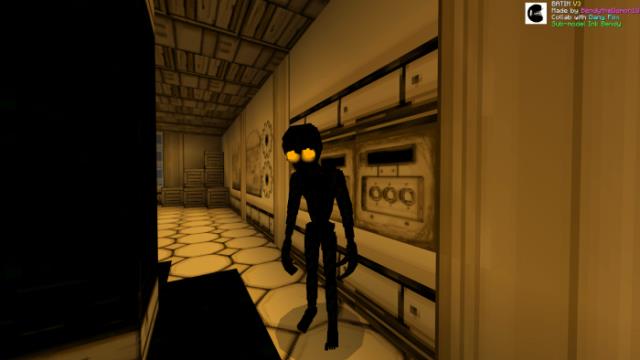 Моб "Потерянный" со светящимися глазами, которые наводят ужас