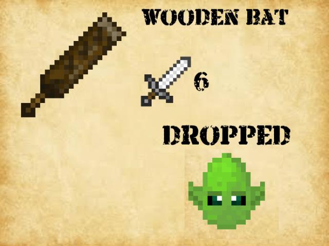 Деревянная бита