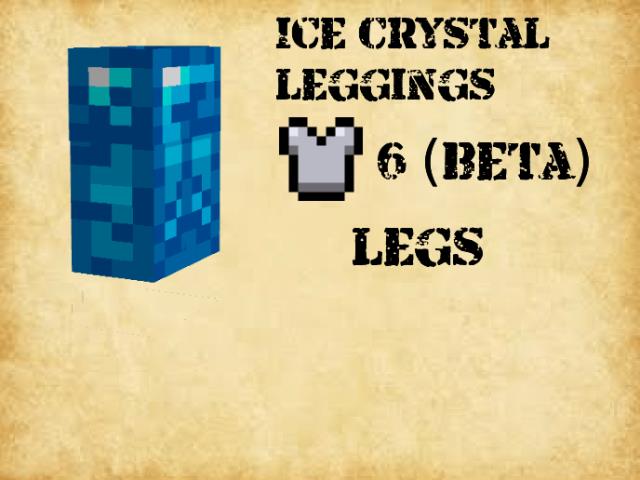 Штаны из ледяных кристаллов