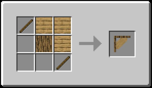 Деревянные опоры крафт