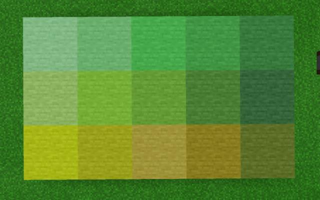 Зеленые оттенки камней