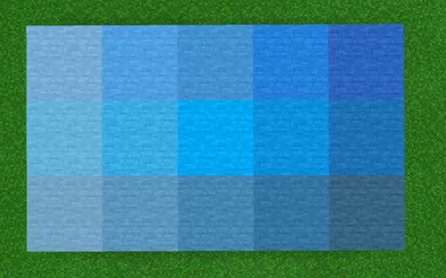 Голубые оттенки камней