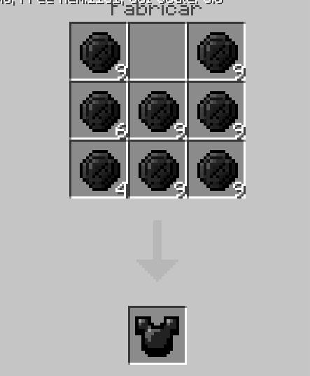 Крафт черного нагрудника