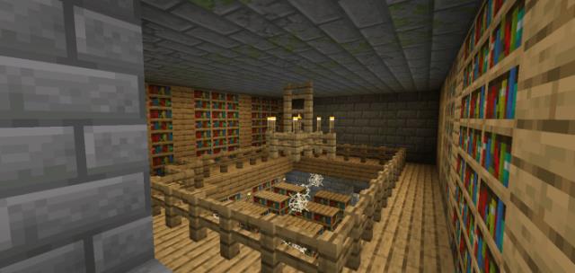 Интерьер крепости