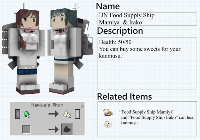 Корабль снабжения продовольствием IJN Мамия и Ирако