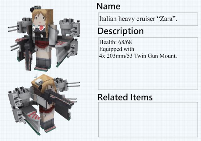 Итальянский тяжелый крейсер Зара Дью