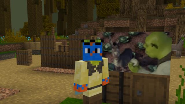 Игрок на фоне экрана