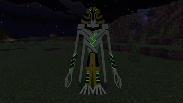 Мумия-Бен в ночи