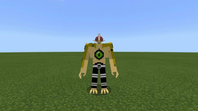 Игрок в виде Глазастого вид спереди