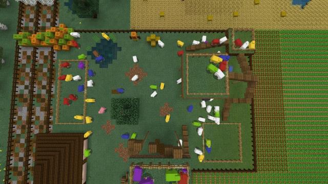 Цветные барашки