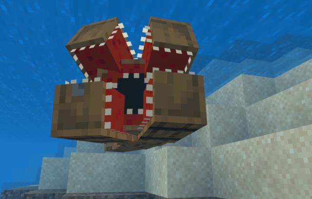 Мимик-бочок в воде