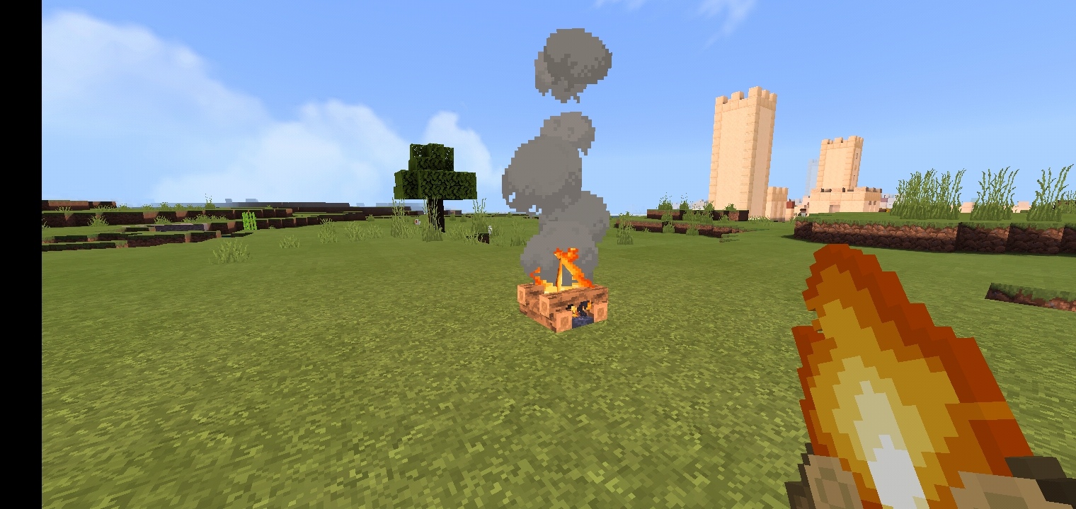 Огонь на траве