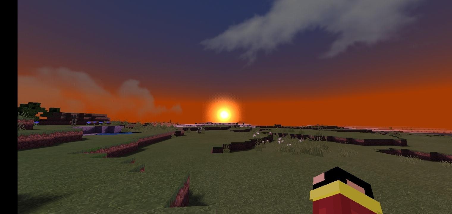 Глубокий закат