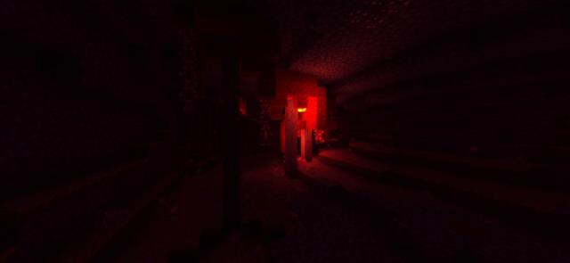 Свет в багровом биоме