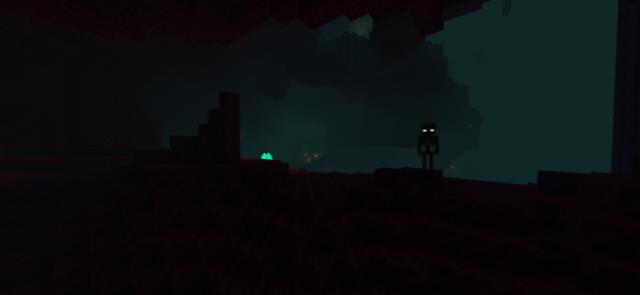 Необычный монстр во тьме