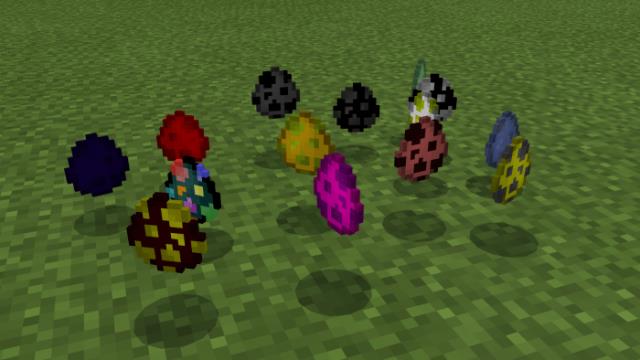 Яйца спауна на земле