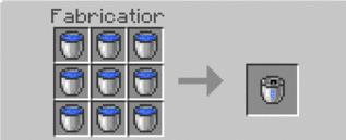 Крафт сжатого ведра с водой