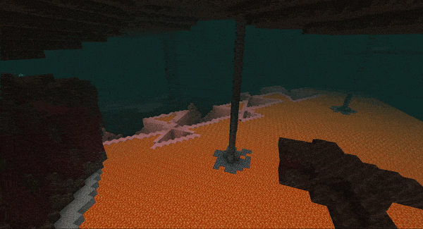 Поглощение лавы губкой