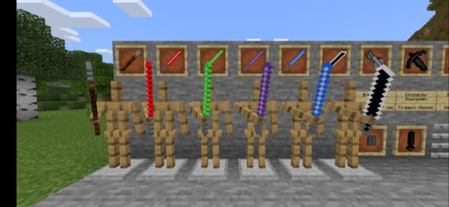 Представление световых мечей