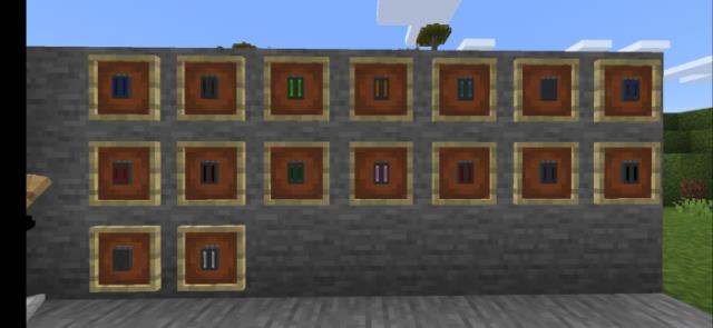 Представление разноцветных элементов из звездных войн