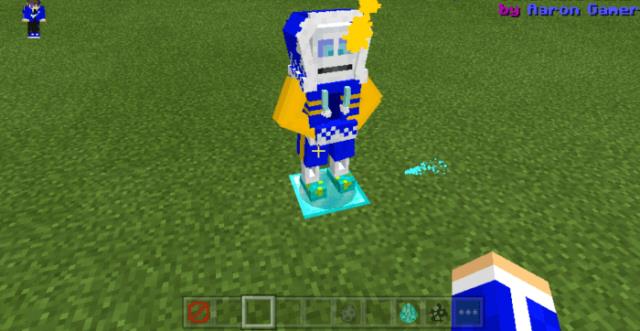 Стоящий на платформе Санс из Outertale