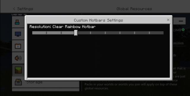 Выбор настроек дополнения