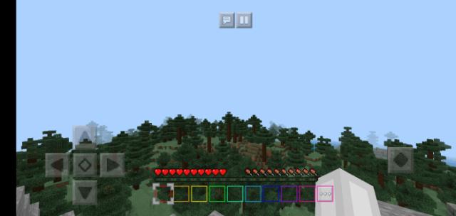 Радужная панель быстрого доступа