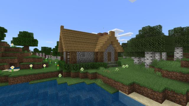 Второй вариант хижины в лесу