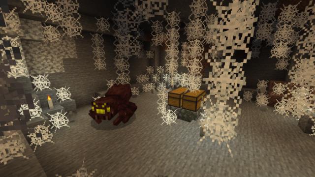 Пещера с пауками