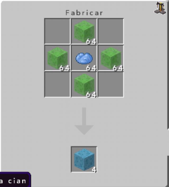 Крафт голубой слизи